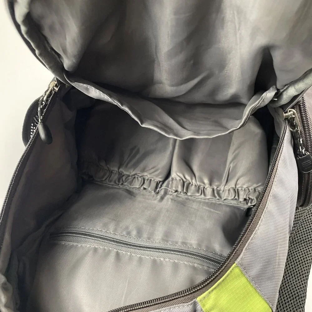 Eddie Bauer Diaper Bag Backpack Insulated Side Pocket Padded Canvas Travel Hike